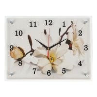 Часы-картина настенные, интерьерные "Орхидея", бесшумные, 30 х 40 см, микс Часы-картина настенные, интерьерные "Орхидея", бесшумные, 30 х 40 см, микс