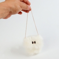 Сумка для кукол &laquo;Меховая&raquo;, цвет белый