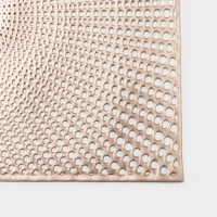 Салфетки сервировочные на стол Доляна &laquo;Ультра&raquo;, 45&times;30 см, 4 шт, цвет золото