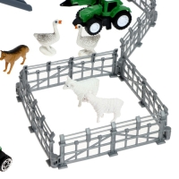 Парковка &laquo;Ферма&raquo;, амбар, вольеры, транспорт, животные