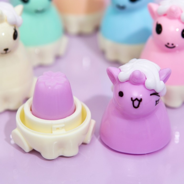 Бальзам для губ &laquo;Единорог&raquo;, микс цветов и ароматов