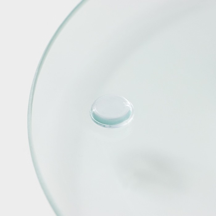 Подставка стеклянная для торта вращающаяся Доляна &laquo;Макаруны&raquo;, d=32 см ㅤ