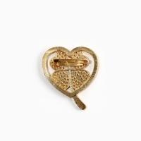 Брошь &laquo;На удачу&raquo;, 3.9 х 3.6 см