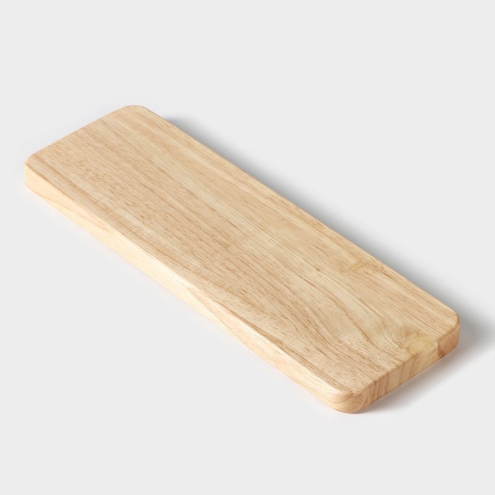 Менажница Magistro Tropical, 3 секции, 30&times;10&times;1,8 см, каучуковое дерево