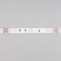 Светодиодная лента Apeyron Electrics 5 м, IP20, SMD5050, 30 LED/м, 7.2 Вт/м, 12 В, RGB