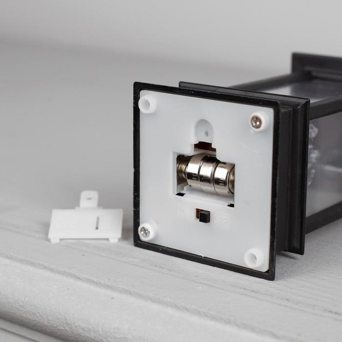 Светодиодная фигура &laquo;Камин&raquo; 5 &times; 13 &times; 5 см, пластик, батарейки AG13х3 (в комплекте), свечение красное