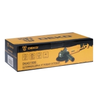 Угловая шлифмашина DEKO DKAG1500, 1500 Вт, 125 мм, 3000-12000 об/мин, регулировка скорости