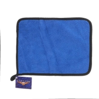 Тряпка для мытья авто, CARTAGE, микрофибра, 400 г/м&sup2;, 20&times;30 cм, сине-серая