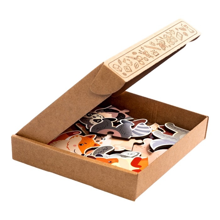 Пазлы &laquo;Кто живет в лесу&raquo; 12 эл.