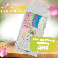 Набор ниток мулине №13, 8 ± 1 м, 6 шт Набор ниток мулине №13, 8 ± 1 м, 6 шт