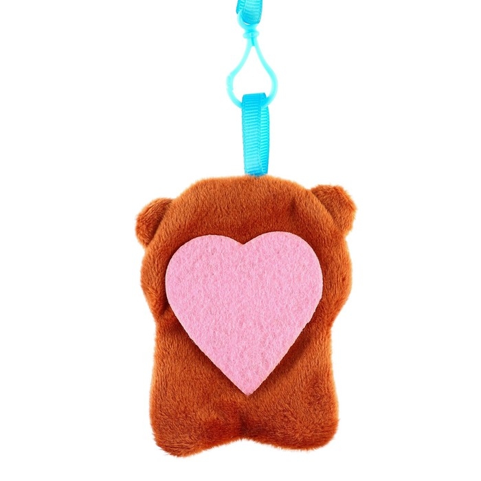 Растяжка - погремушка мягкая на кроватку/коляску &laquo;Мишка&raquo;, Крошка Я