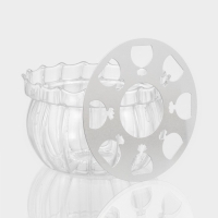 Подставка - подогрев под чайник Magistro &laquo;Диана&raquo;, стеклянная, 12,5&times;8 см