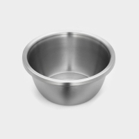 Миска из нержавеющей стали &laquo;Проф&raquo;, 1,8 л, 20&times;9 см, матовая, толщина стали 0,6 мм