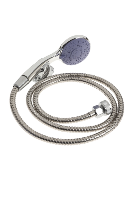 Смеситель для душа ZEIN Z4196, однорычажный, шланг 150 см, лейка 5 режимов, хром Смеситель для душа ZEIN Z4196, однорычажный, шланг 150 см, лейка 5 режимов, хром