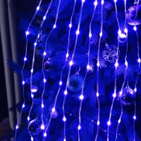 Умная гирлянда «Конский хвост» 10 нитей по 1.5 м роса, IP20, серебристая нить, 150 LED, пульт ДУ, приложение, свечение RGB, USB Умная гирлянда «Конский хвост» 10 нитей по 1.5 м роса, IP20, серебристая нить, 150 LED, пульт ДУ, приложение, свечение RGB, USB