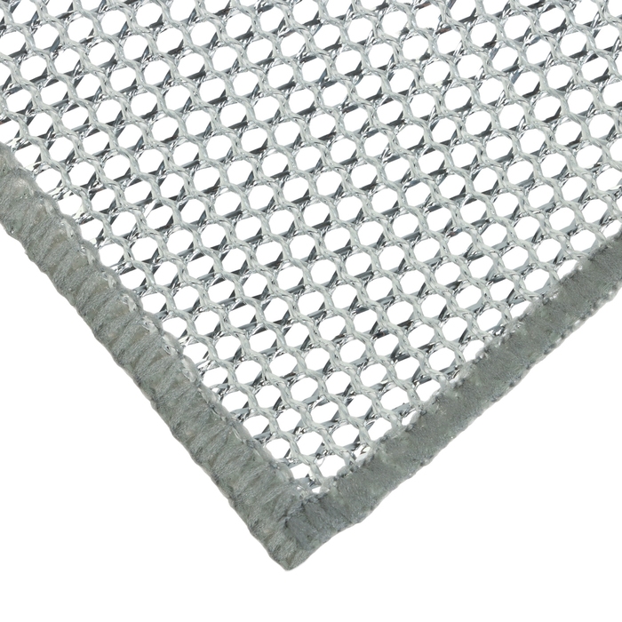 Тряпка для зачистки металла, CARTAGE, металлическая, 1 слой, 20&times;20 cм, набор 5 шт