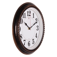 Часы настенные, интерьерные "Классика", бесшумные, d-28.5 см Часы настенные, интерьерные "Классика", бесшумные, d-28.5 см