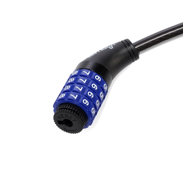 Замок навесной велосипедный LOCKLAND, кодовый, 10х800 мм Замок навесной велосипедный LOCKLAND, кодовый, 10х800 мм