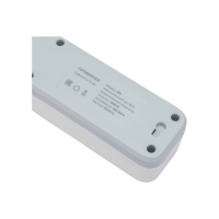 Сетевой фильтр Гарнизон 2.0 EPS-5-W-2, 5 р, 10А, 2м, ур.защиты 2+, белый