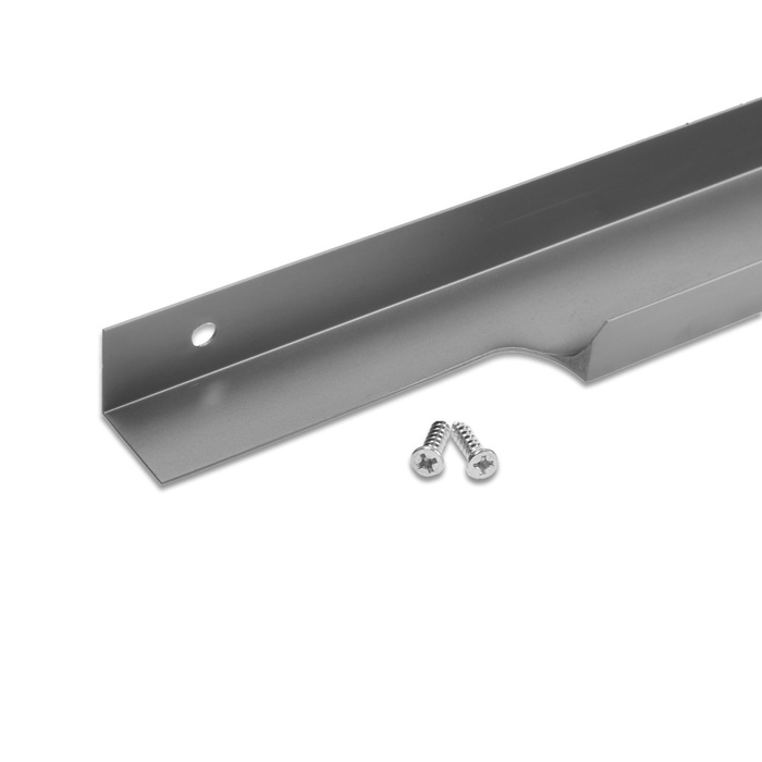 Ручка торцевая CAPPIO RP100GR, L=1000 мм, цвет серый