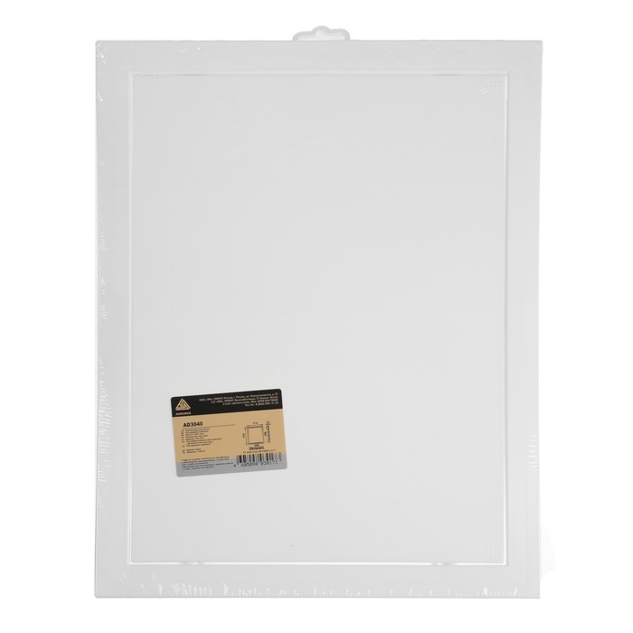 Люк ревизионный AURAMAX AD3040, 318 х 418 мм, фланец 296 х 396 мм, нажимной, пластик