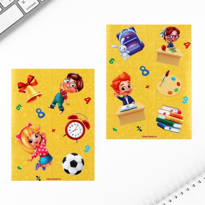 Подарочный набор на выпускной: Блокнот А6, 32л, наклейки и магнитные закладки 2 шт &laquo;Выпускнику детского сада&raquo;