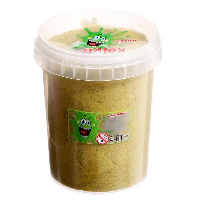 Кинетический песок 600 г, желтый