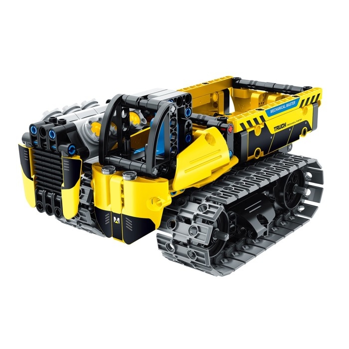 Конструктор радиоуправляемый &laquo;Строительный бульдозер&raquo;, 3 варианта сборки, 452 детали