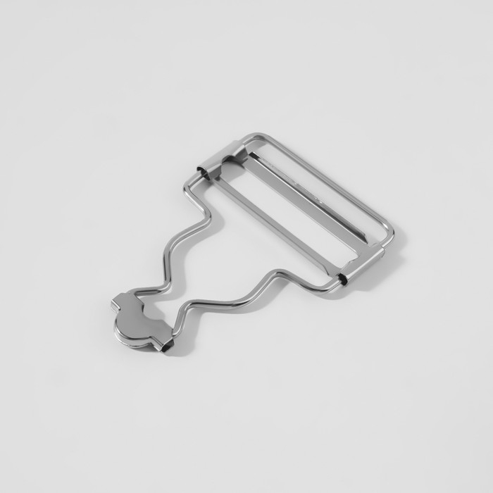 Застёжка для комбинезона, 37 мм, 10 шт, цвет серебряный Застёжка для комбинезона, 37 мм, 10 шт, цвет серебряный