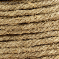 Канат пеньковый кручёный 8 мм, бухта (100 м) Канат пеньковый кручёный 8 мм, бухта (100 м)