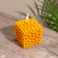 Свеча "Соты" 5х5х5 см, соевый воск МИКС Свеча "Соты" 5х5х5 см, соевый воск МИКС