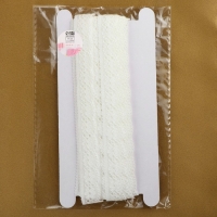 Кружево эластичное, 17 мм &times; 10 &plusmn; 1 м, цвет айвори