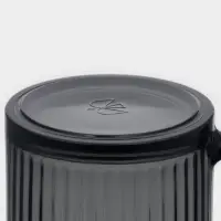 Кружка Чайная "Вертикаль" графит 320 мл