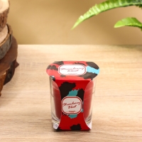 Свеча ароматическая "Candle" 85 гр, клубничный взрыв