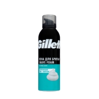 Пена для бритья Gillette Sensitive Skin, 200 мл Пена для бритья Gillette Sensitive Skin, 200 мл