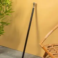 Трость с компасом 94 см, латунь, дерево