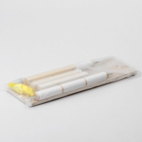 Пяльцы-рамка для вышивания, 20 &times; 20 см, с подставкой, цвет светлое дерево