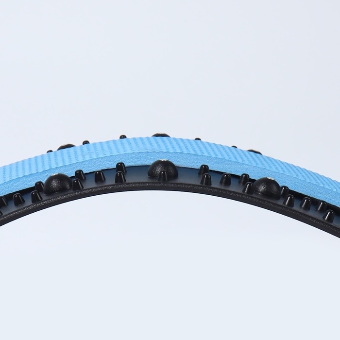 Массажёр для спины, трёхуровневый, с магнитом, 36 &times; 23 см, цвет МИКС