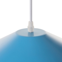 Светильник Lea 1х40Вт Е27 синий 26х26х32см Светильник Lea 1х40Вт Е27 синий 26х26х32см