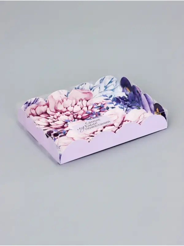 Коробка для печенья, &laquo;Комплимент&raquo;, 14&times;10.5&times;2.5 см