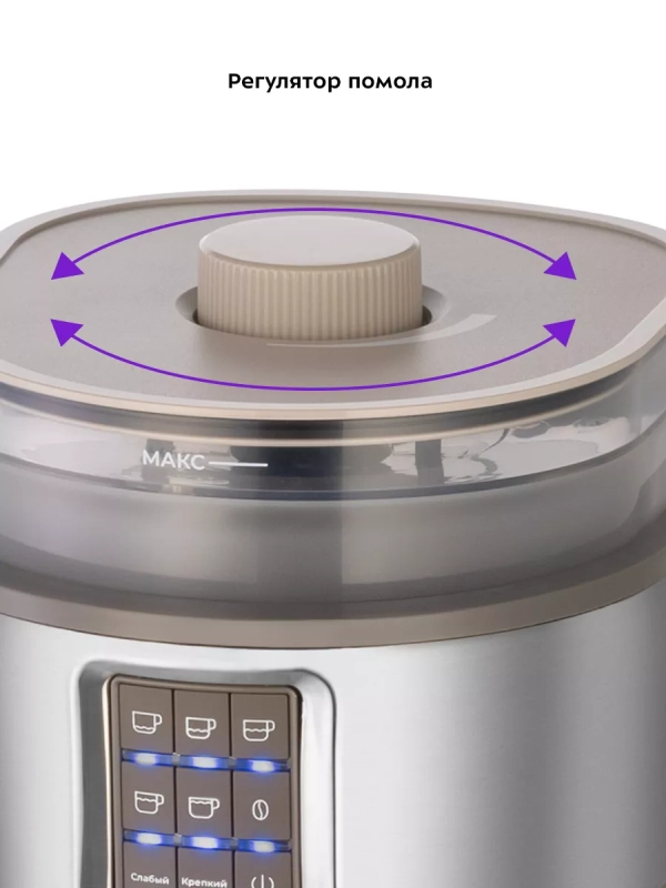 Кофемашина автоматическая капельная КТ-7204 - 1000 Вт