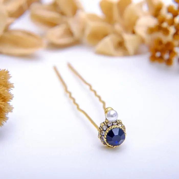 Шпилька для волос &laquo;Небесная&raquo;, 1.3&times;6 см