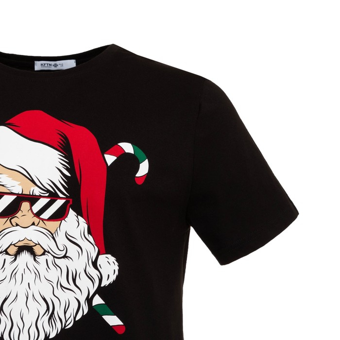 Пижама мужские KAFTAN Пижама мужские KAFTAN "Дед Мороз", цвет красный/чёрный, размер 56