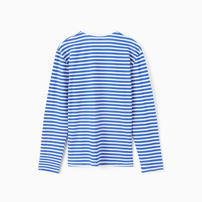 Тельняшка мужская, цвет белый/синий, размер 50