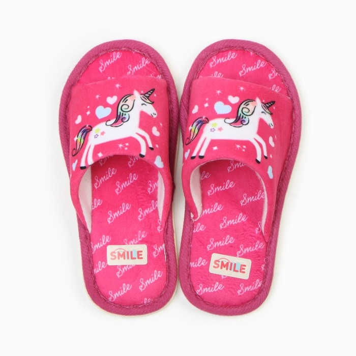 Тапочки детские открытые, размер 32/33 Тапочки детские открытые, размер 32/33