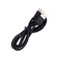 Кабель OXION, Type-C - USB, 1 м, черный