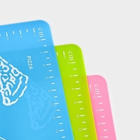 Коврик для выпечки с разметкой Доляна &laquo;Эрме&raquo;, силикон, 64,5&times;45 см, цвет МИКС