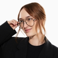 Очки солнцезащитные фотохромные, uv 400, дужка 13.6 см, ширина 12.8 см, линза 5.1 х 5.5 см   1079798