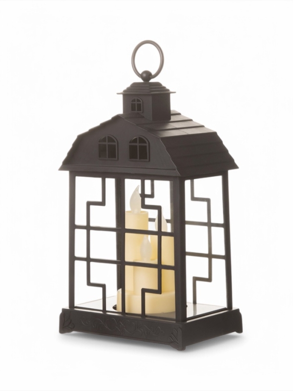 Светодиодная свеча в подсвечнике RISALUX «Дом со свечами», LED-ночник, 1.5 Вт, 3×ААА, 11×18×30 см Светодиодная свеча в подсвечнике RISALUX «Дом со свечами», LED-ночник, 1.5 Вт, 3×ААА, 11×18×30 см