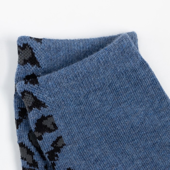 Носки женские, цвет деним меланж, размер 23-25